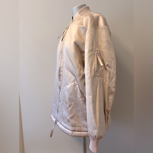T Alexander Wang satin blush bomber. - Picture 5 of 12